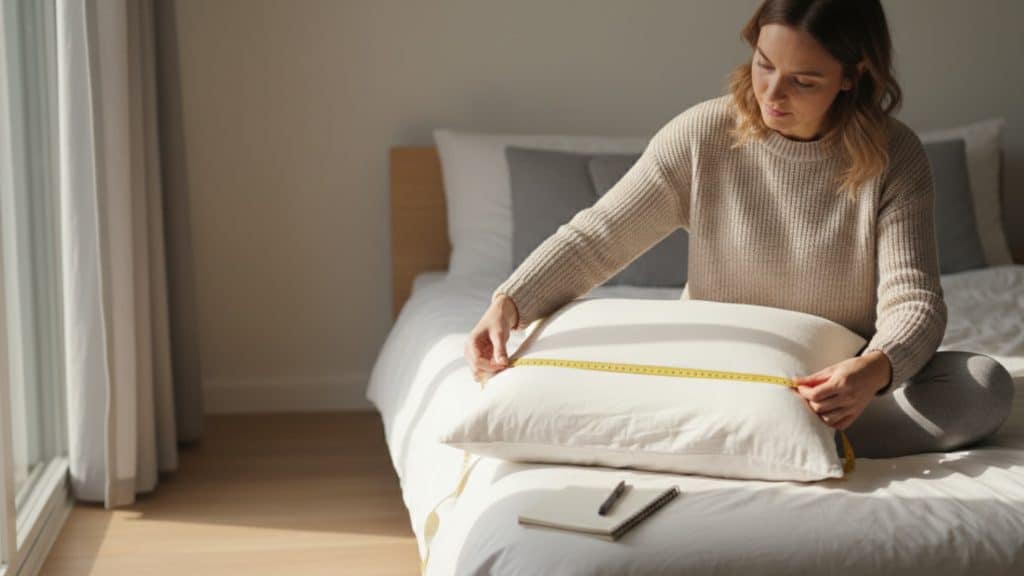 How to Measure Your Pillow for the Right Pillowcase