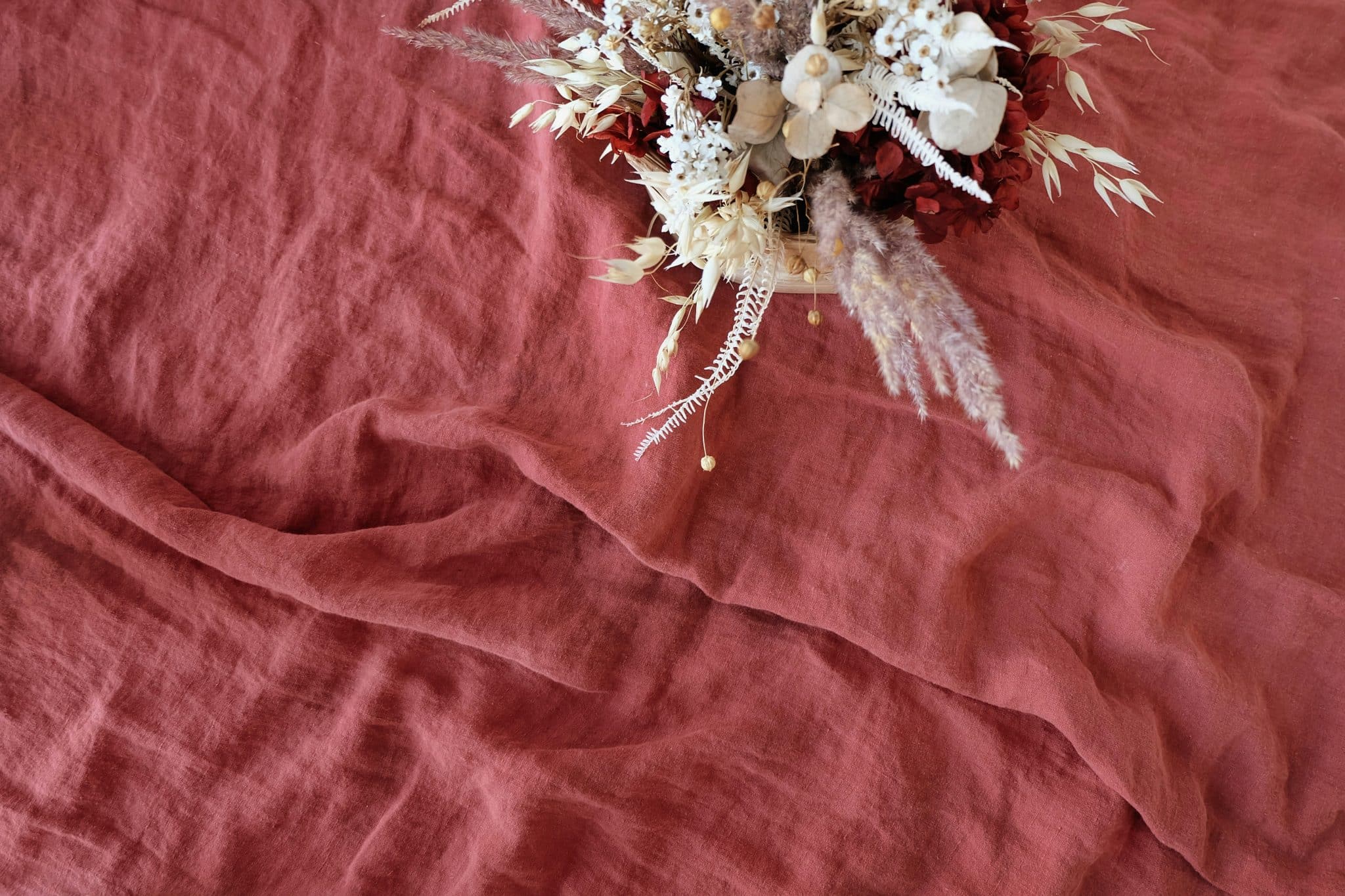Red Tablecloth
