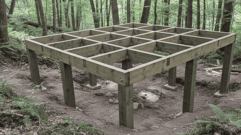 post and beam foundation