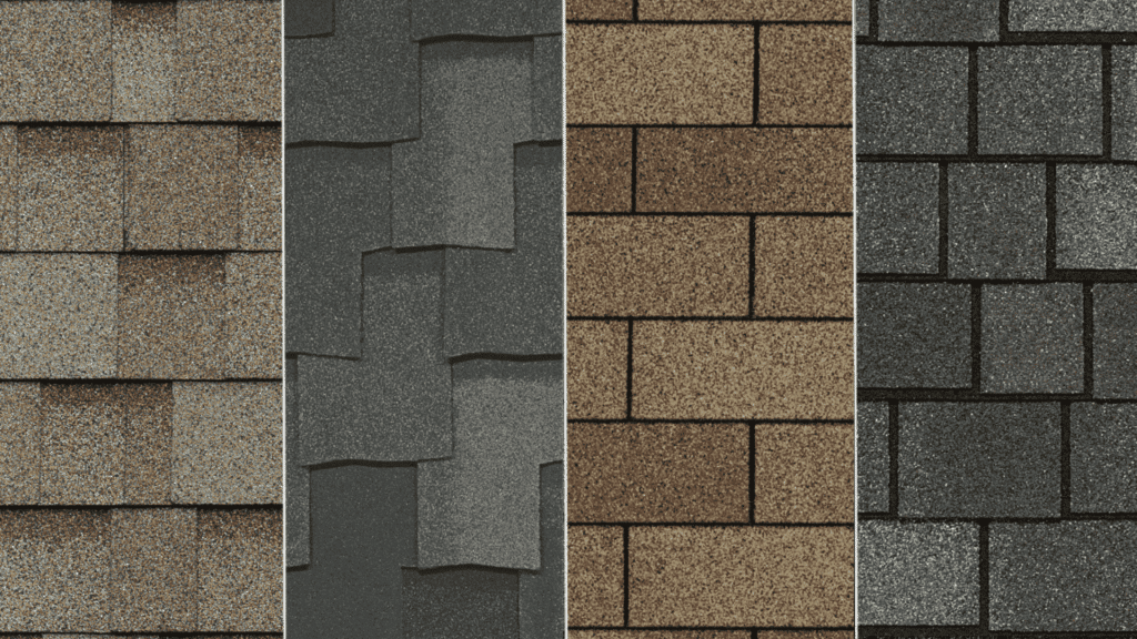 types of composition shingles