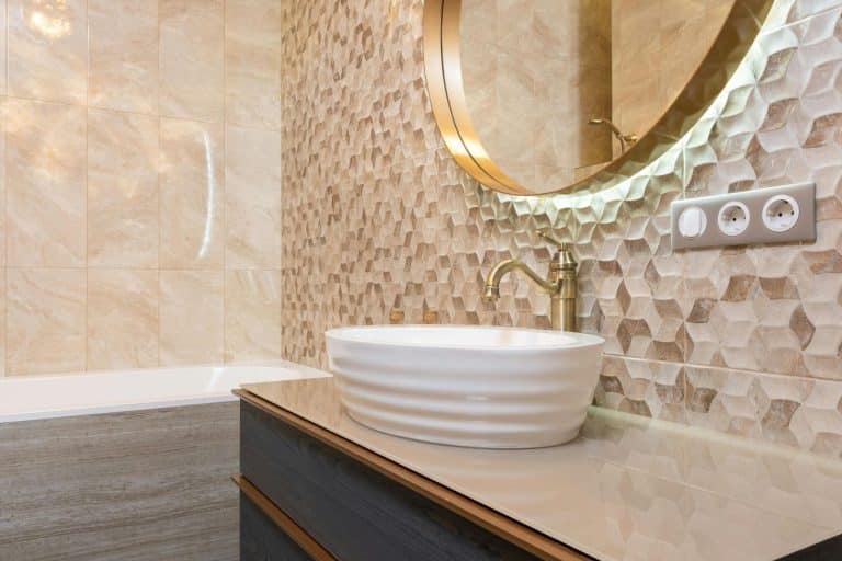 Designing a Light & Airy Bathroom with Textured Tile