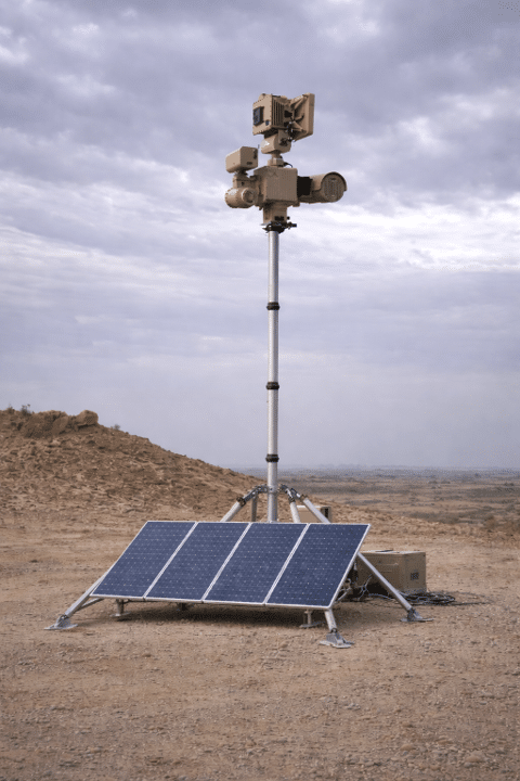 Clear Align Gator - FAST - Fully Autonomouse Survellience System - Relocatable Towers