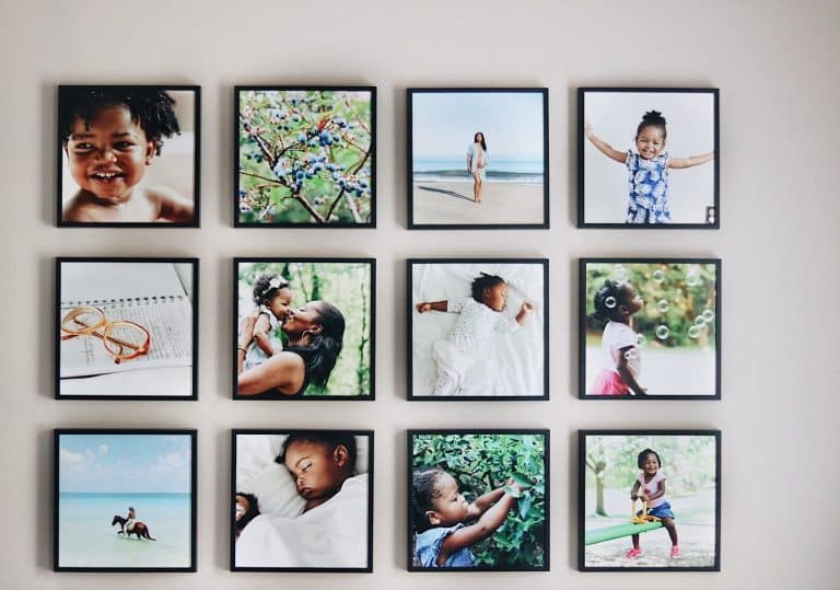 Easy Way to Print and Stick Photo Tiles