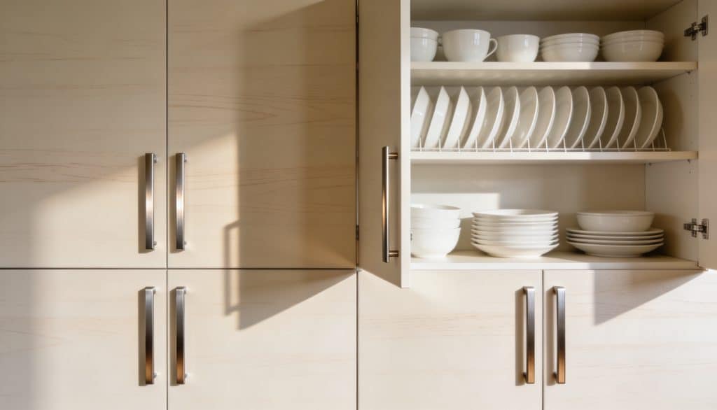 Affordable Cabinet Updates or a Minimalist Kitchen