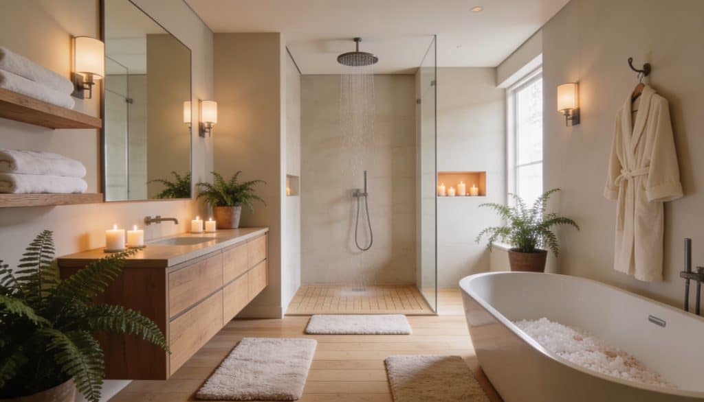 Create a Spa Like Bathroom Feel