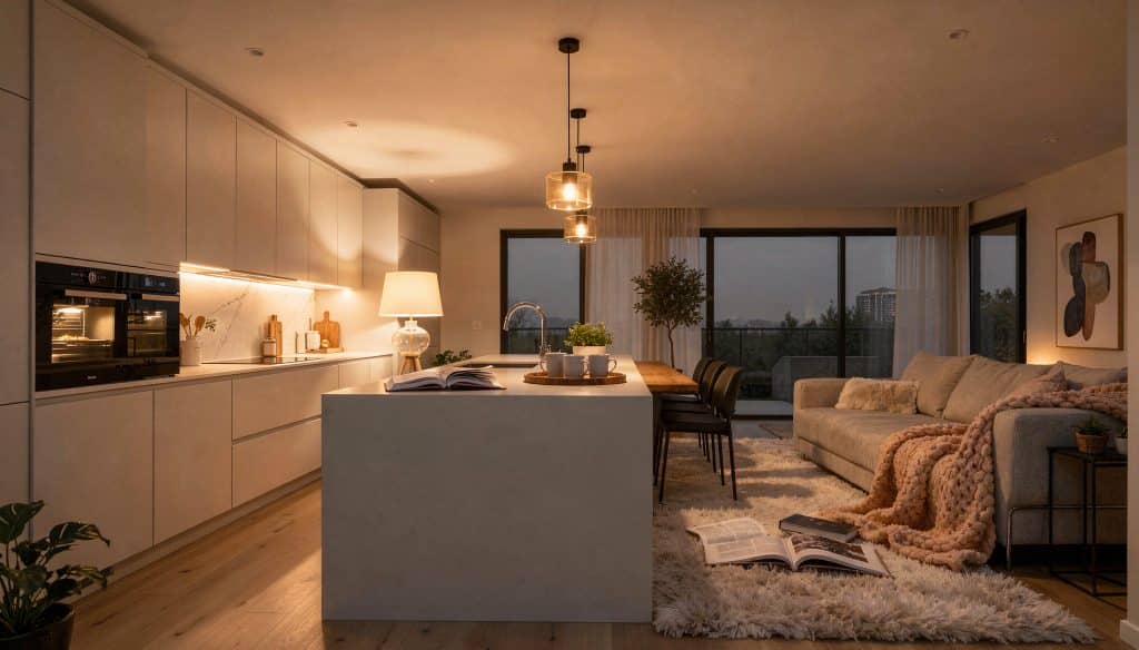 Open Concept Minimalist Kitchens