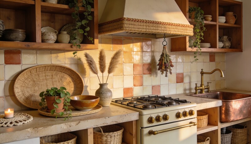 boho-kitchen-counter