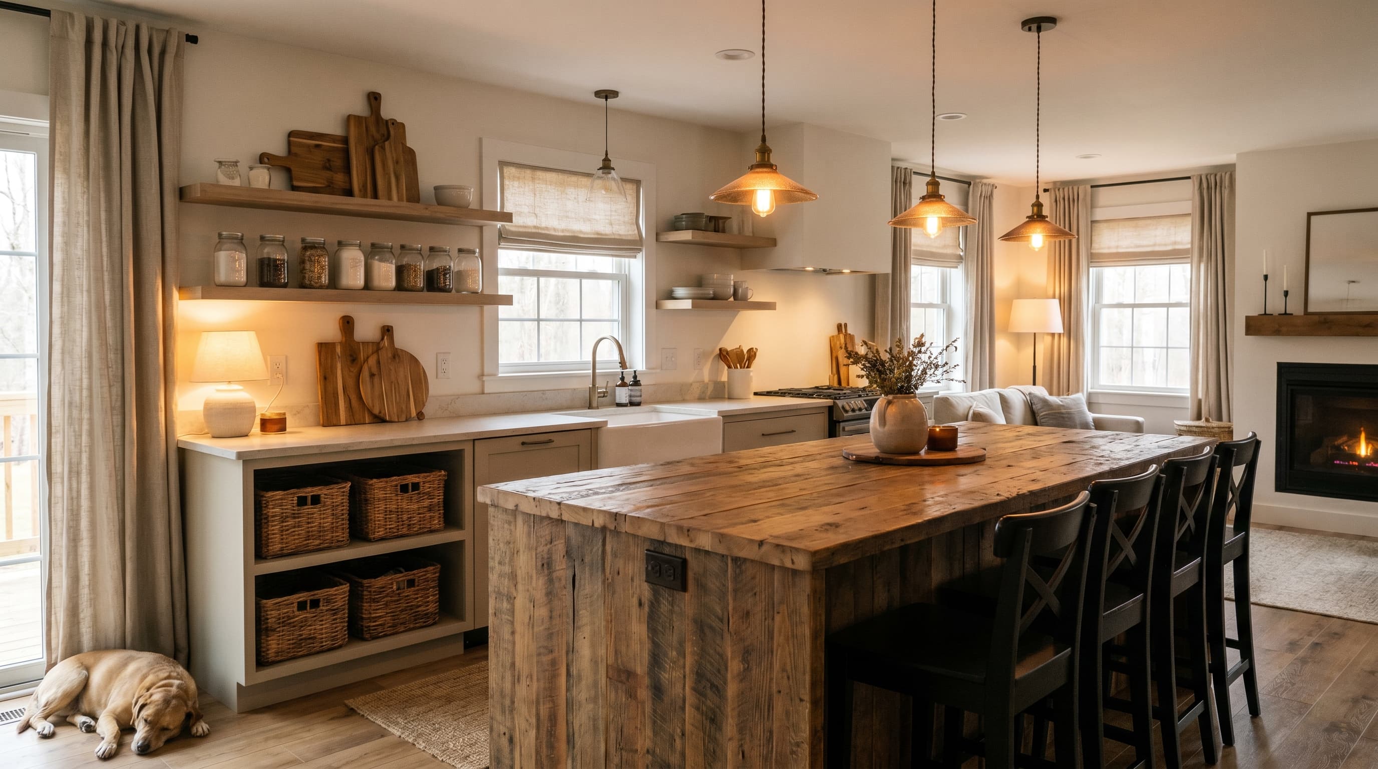 cozy-farmhouse-kitchen-island
