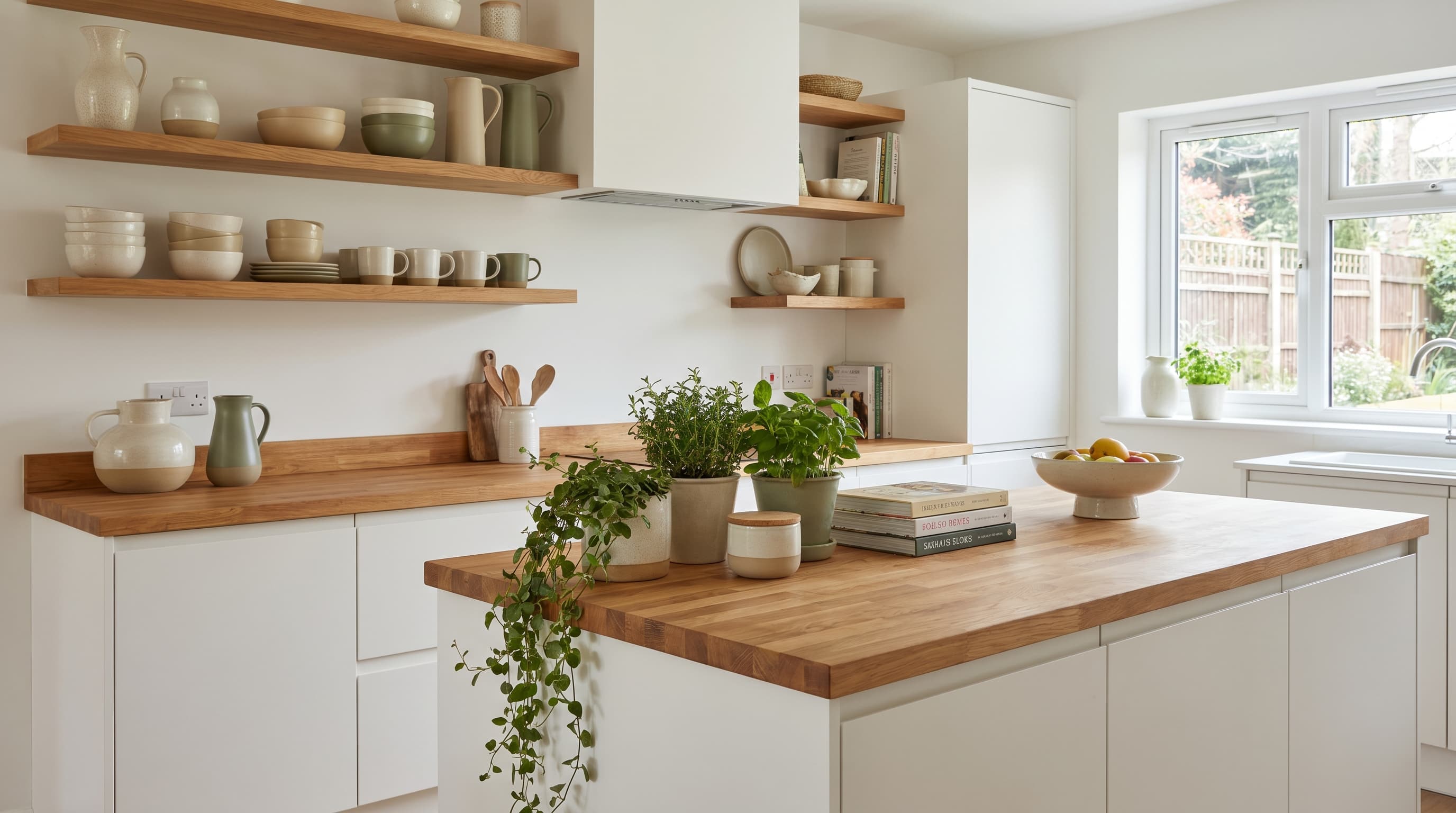 floating-shelves-near-the-island-for-coordinated-styling