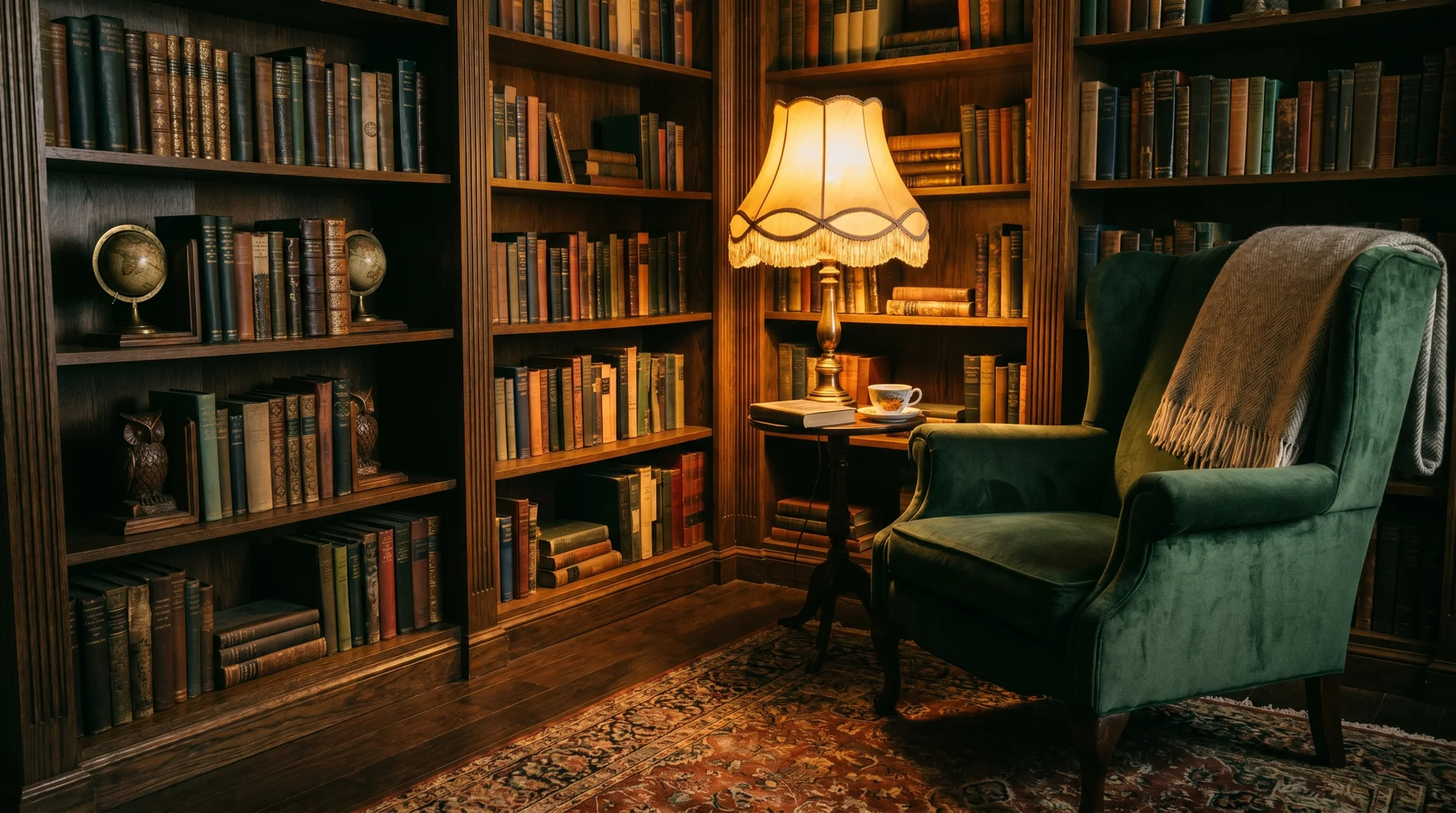 Floor-to-Ceiling-Bookshelves