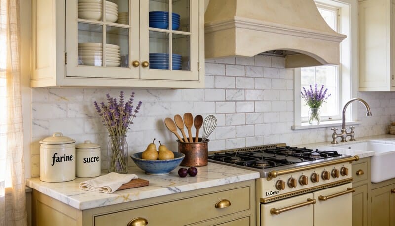 french-country-kitchen-counter
