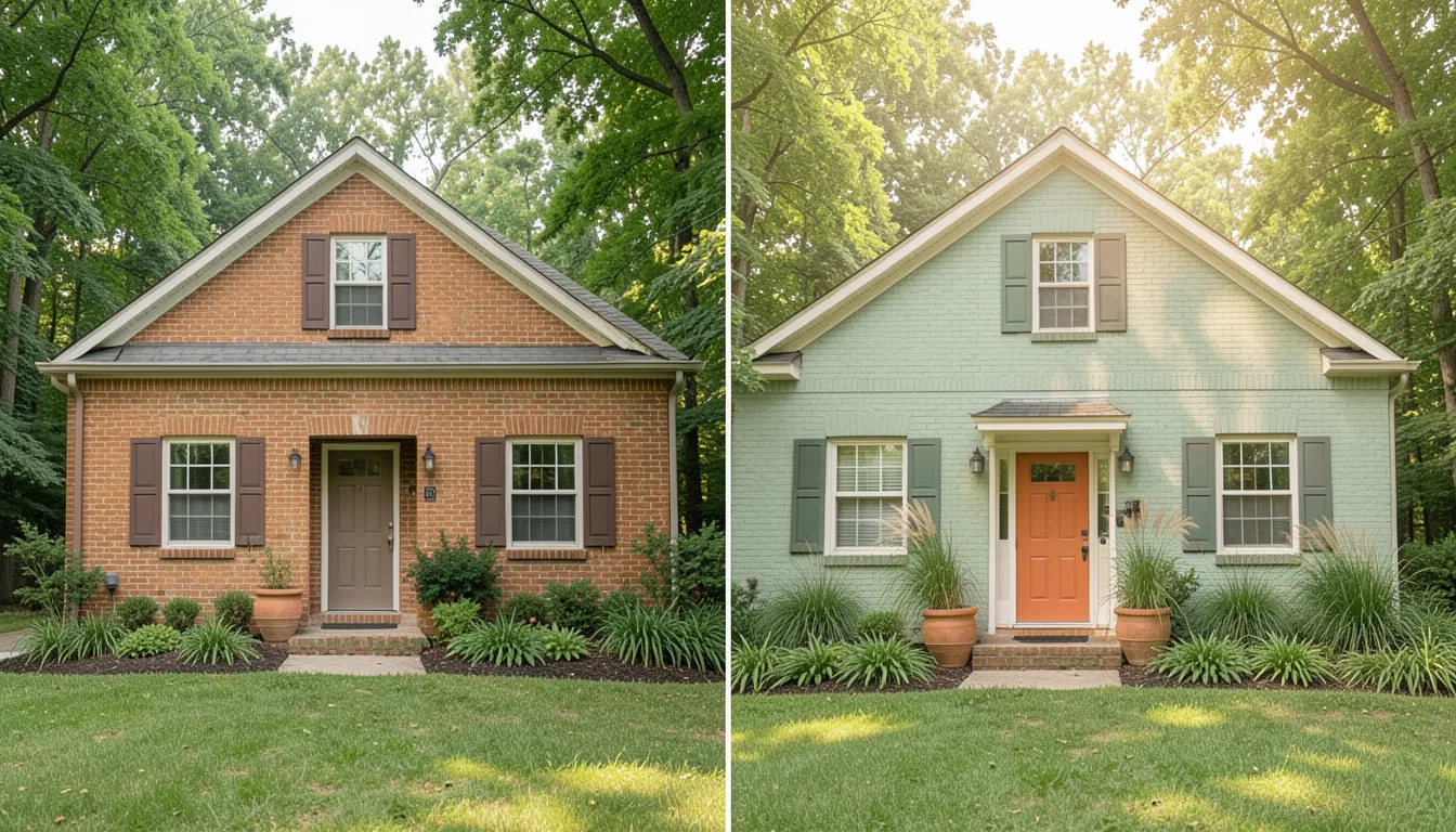Orange-Brick-to-Soft-Sage-Gree