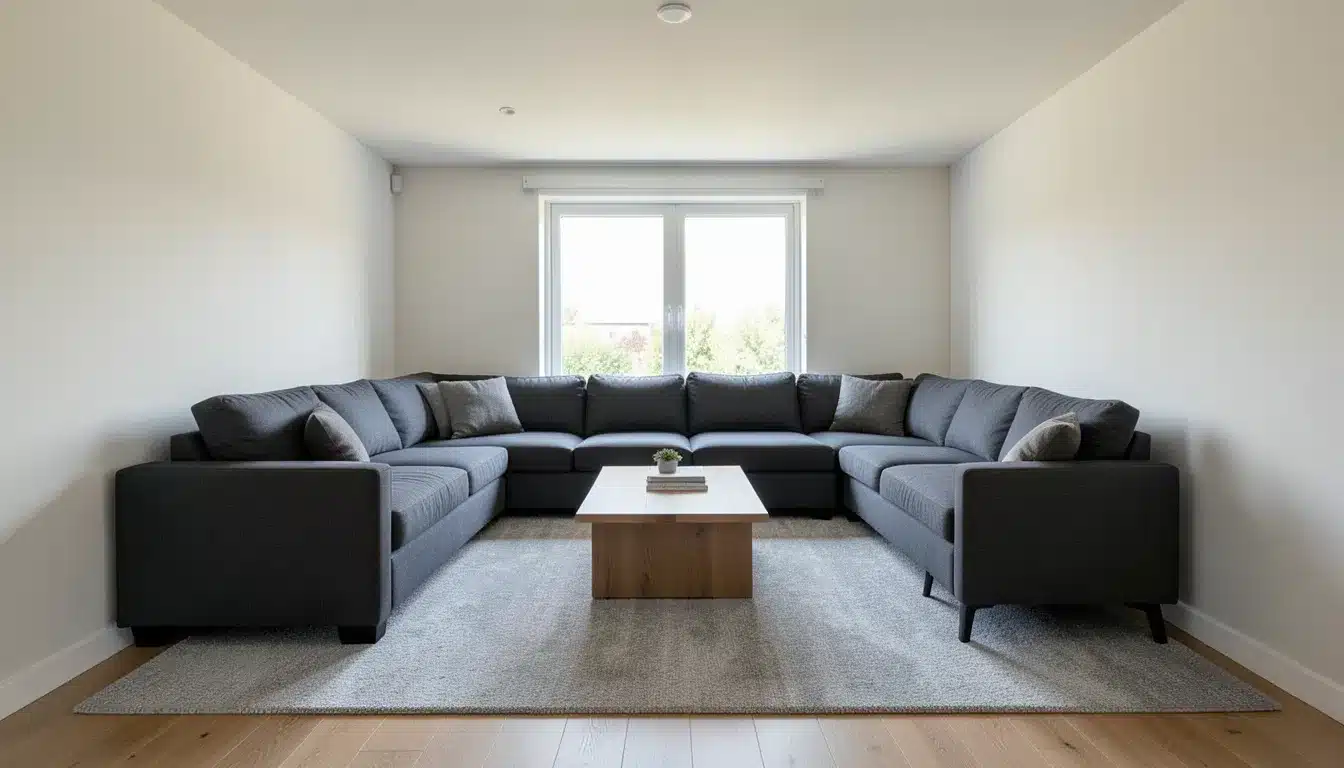 rectangle-living-room-l-shaped-sectional-layout