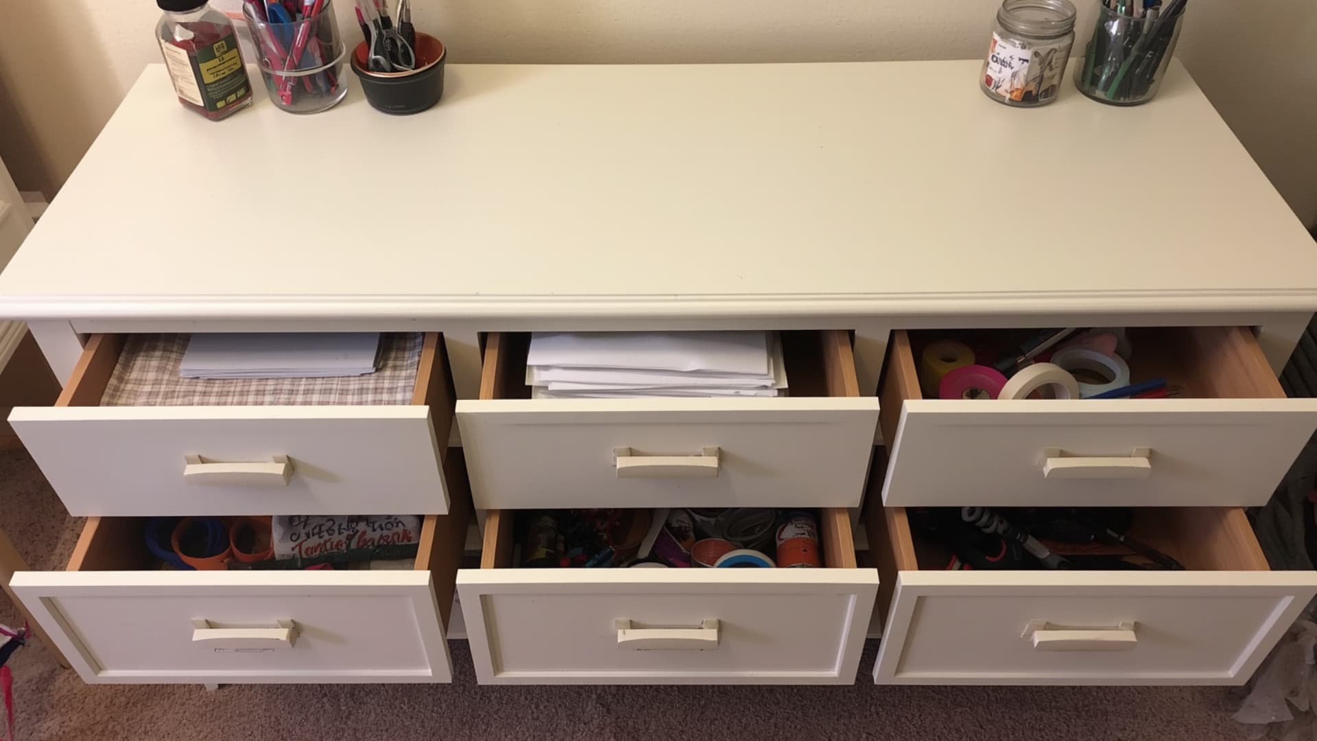 repurposed-furniture-craft-room