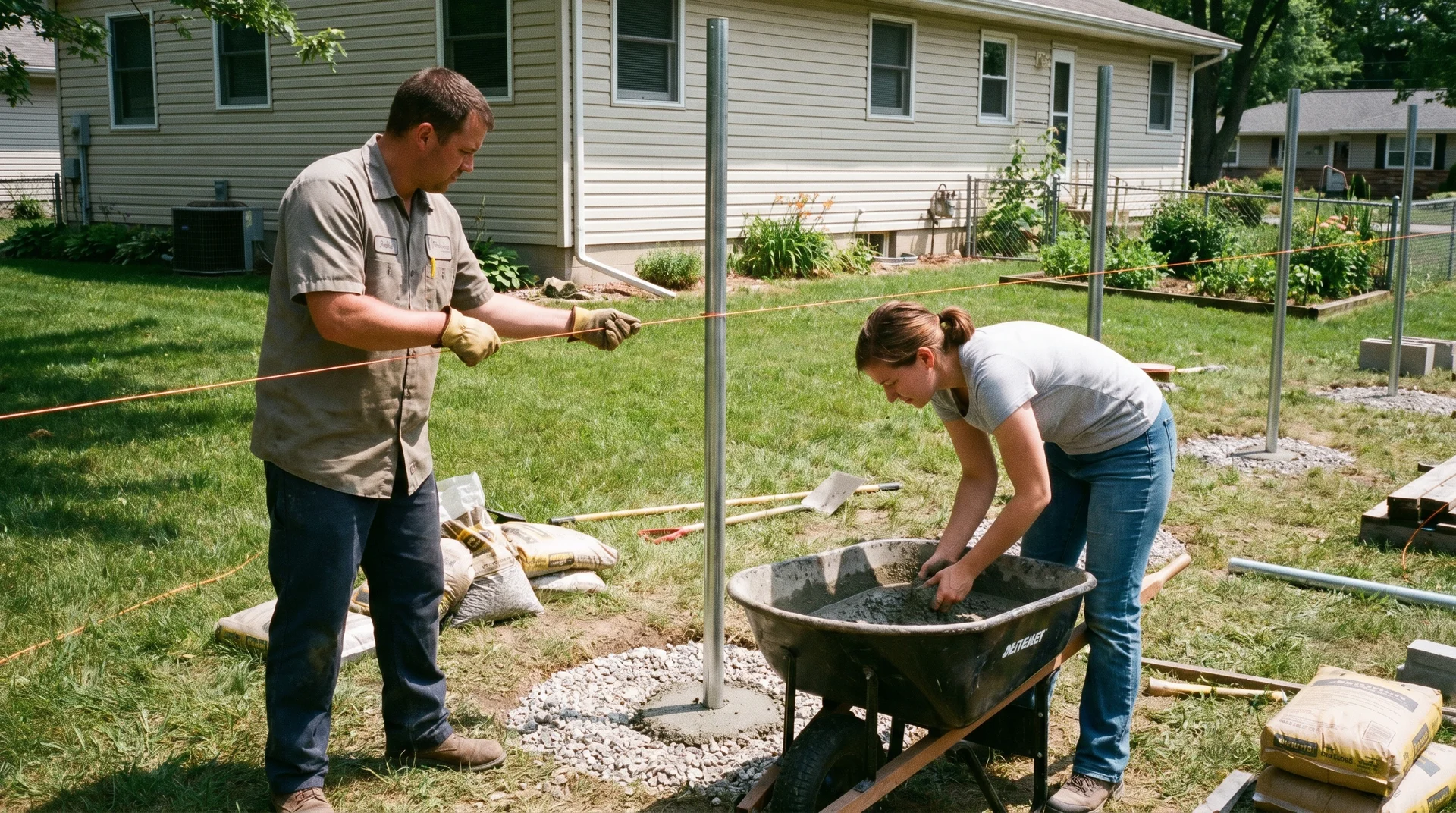 Step-4-Set-Fence-Posts-in-Concrete