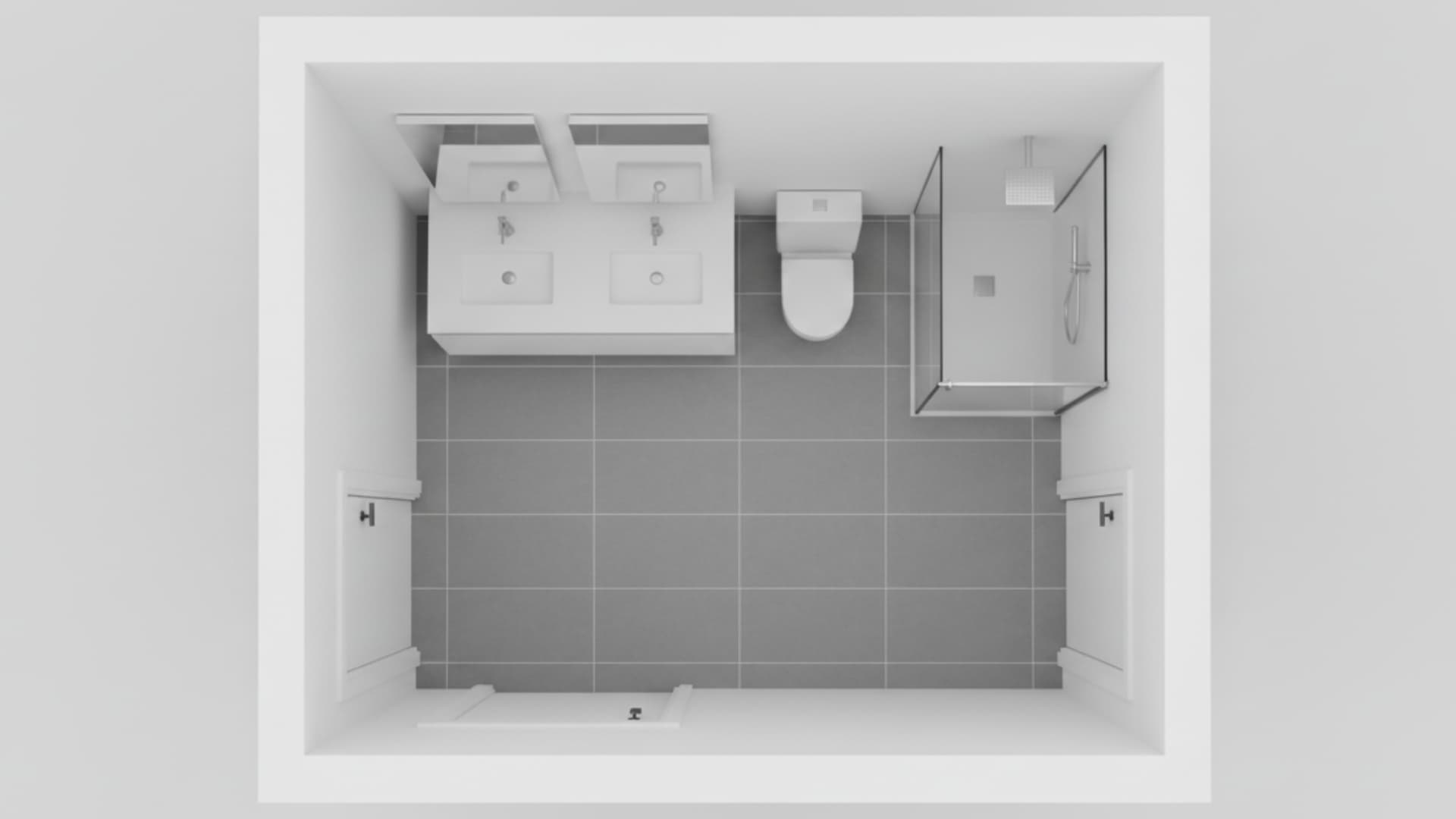 Three-Door-Layout