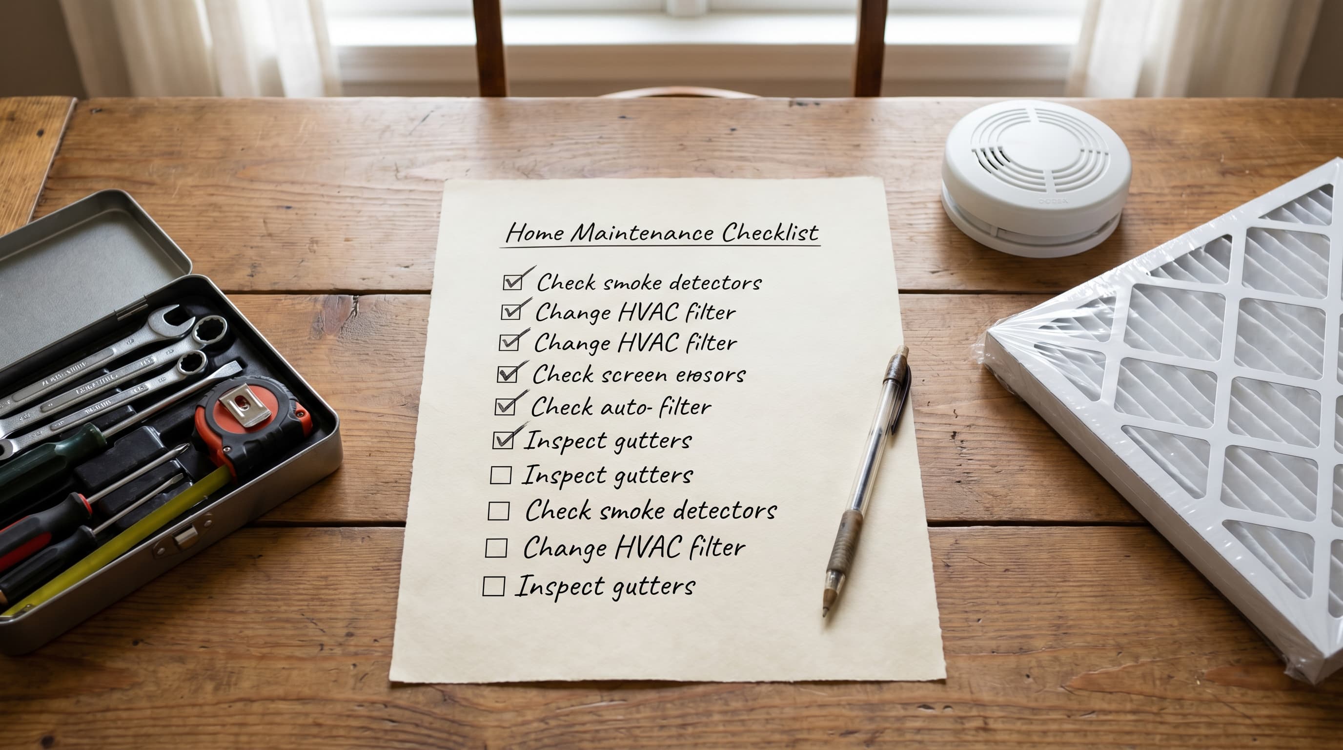 track-home-maintainance-checklist