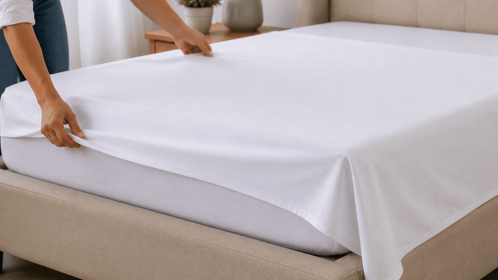 hands-placing-and-adjusting-a-white-duvet-inside-its-cover-on-a-bed-for-a-fully-fluffed-hotel-style-appearance