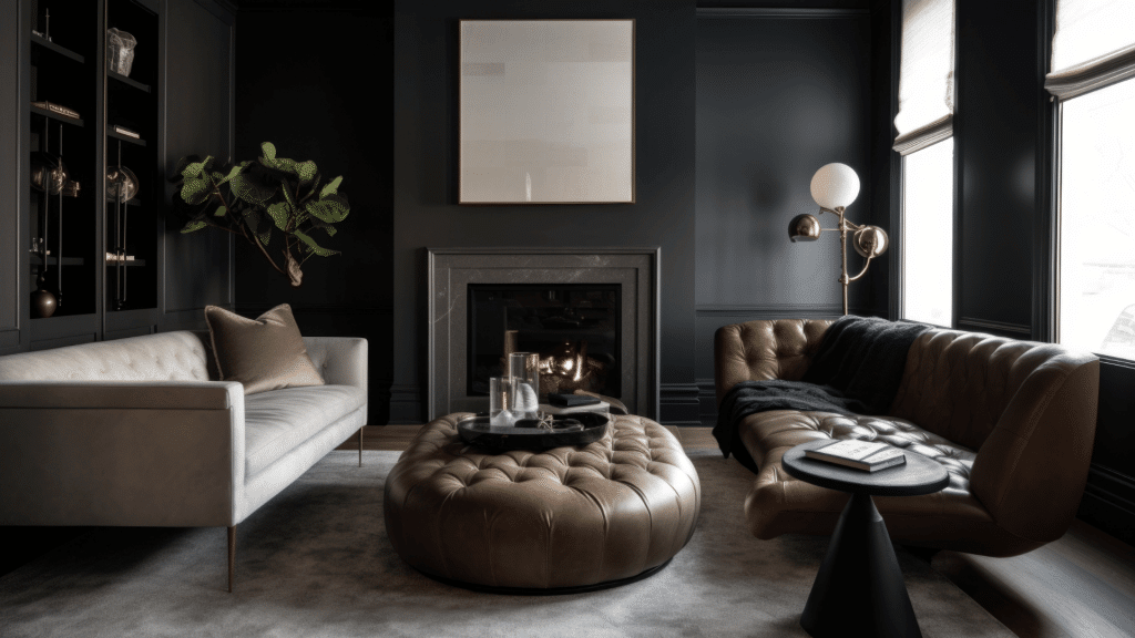 living room in iron ore