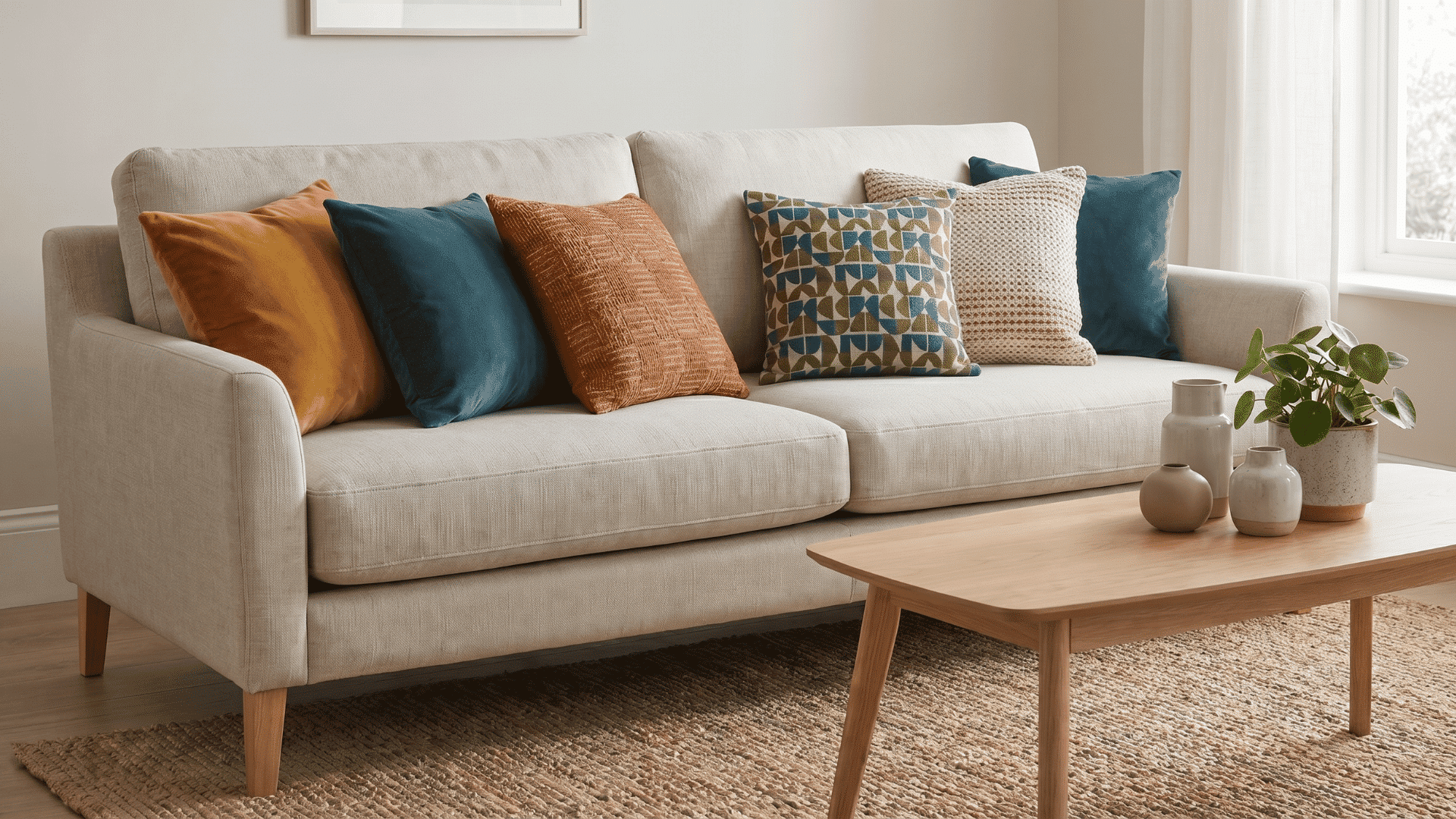 neutral-sofa-with-multiple-colorful-pillows-in-a-living-room-setting