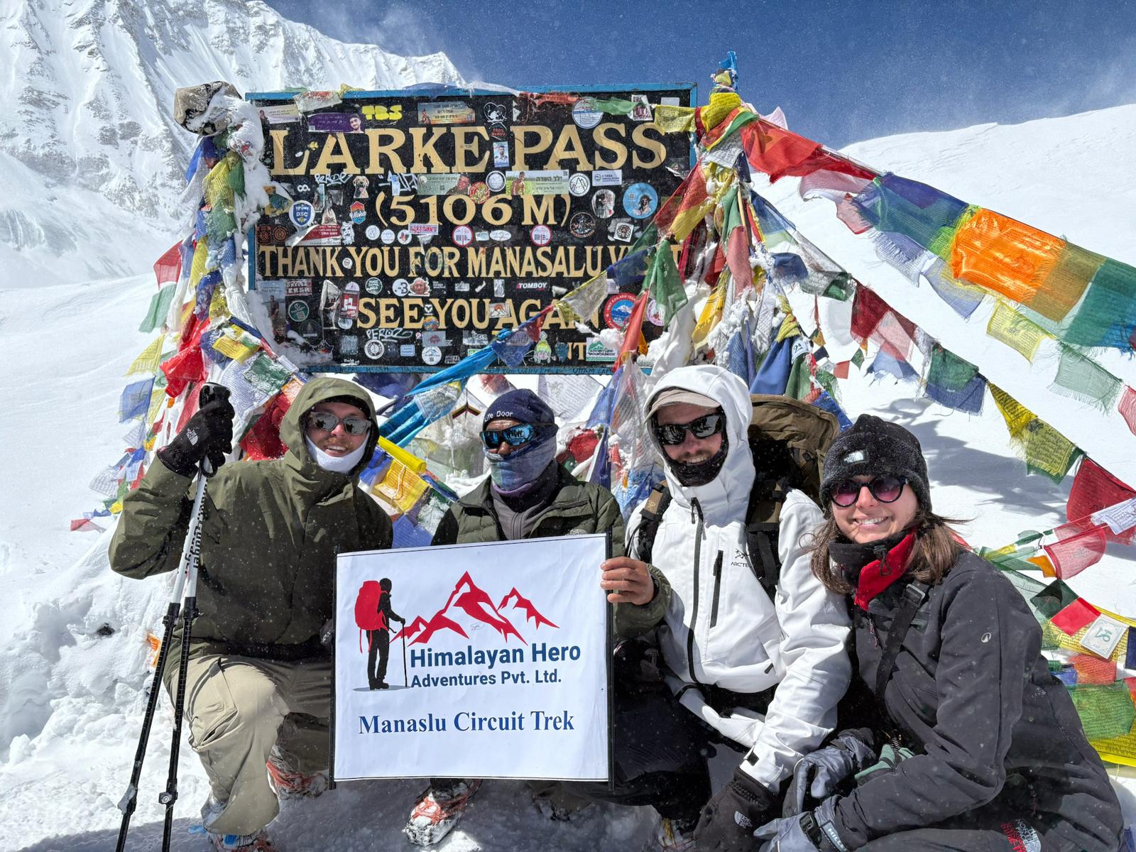 Manaslu Circuit Trek Map