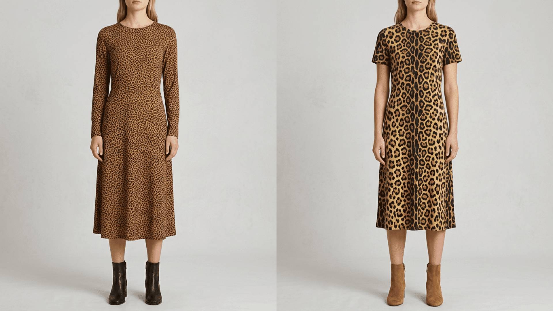 Understanding the difference between these two patterns: cheetah vs leopard print