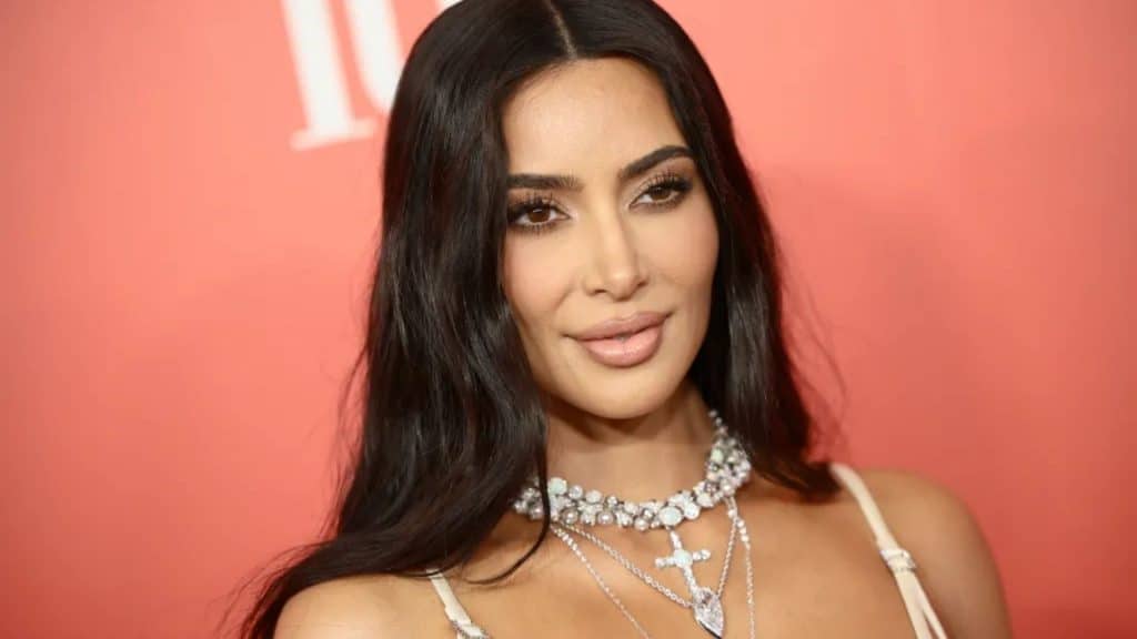 Kim Kardashian portrait highlighting her ethnicity, heritage, and cultural background.