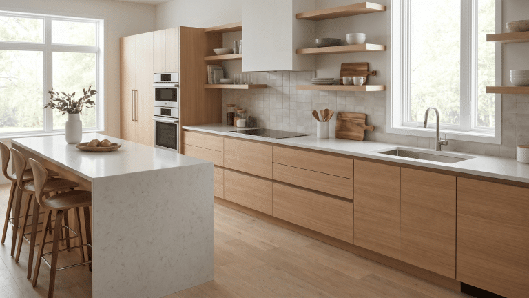 Standard countertop height is 36 inches in most kitchens