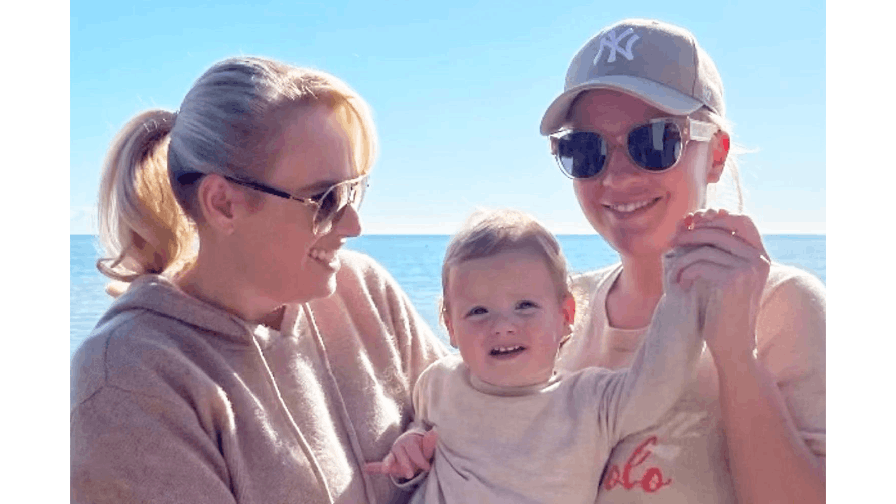 rebel wilson with wife and daughter