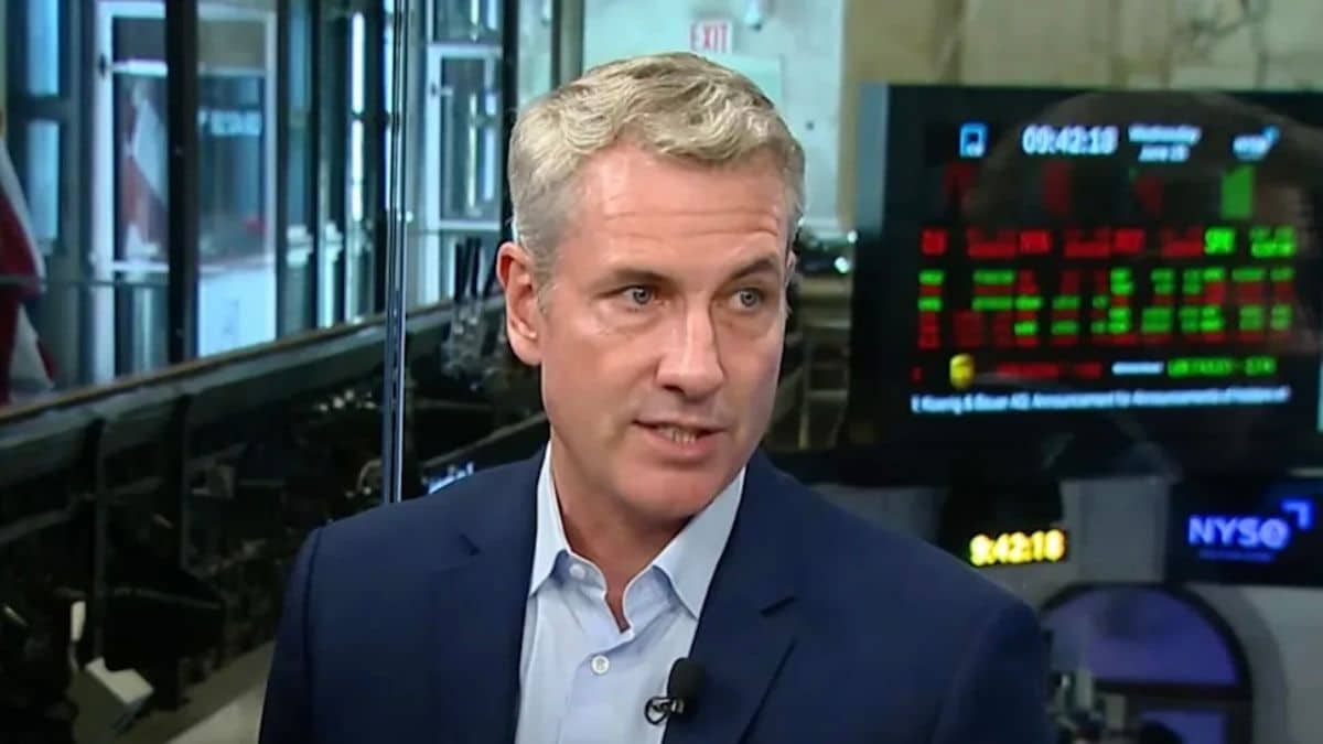 Andy Byron, former Astronomer CEO, giving a televised enterprise tech interview.