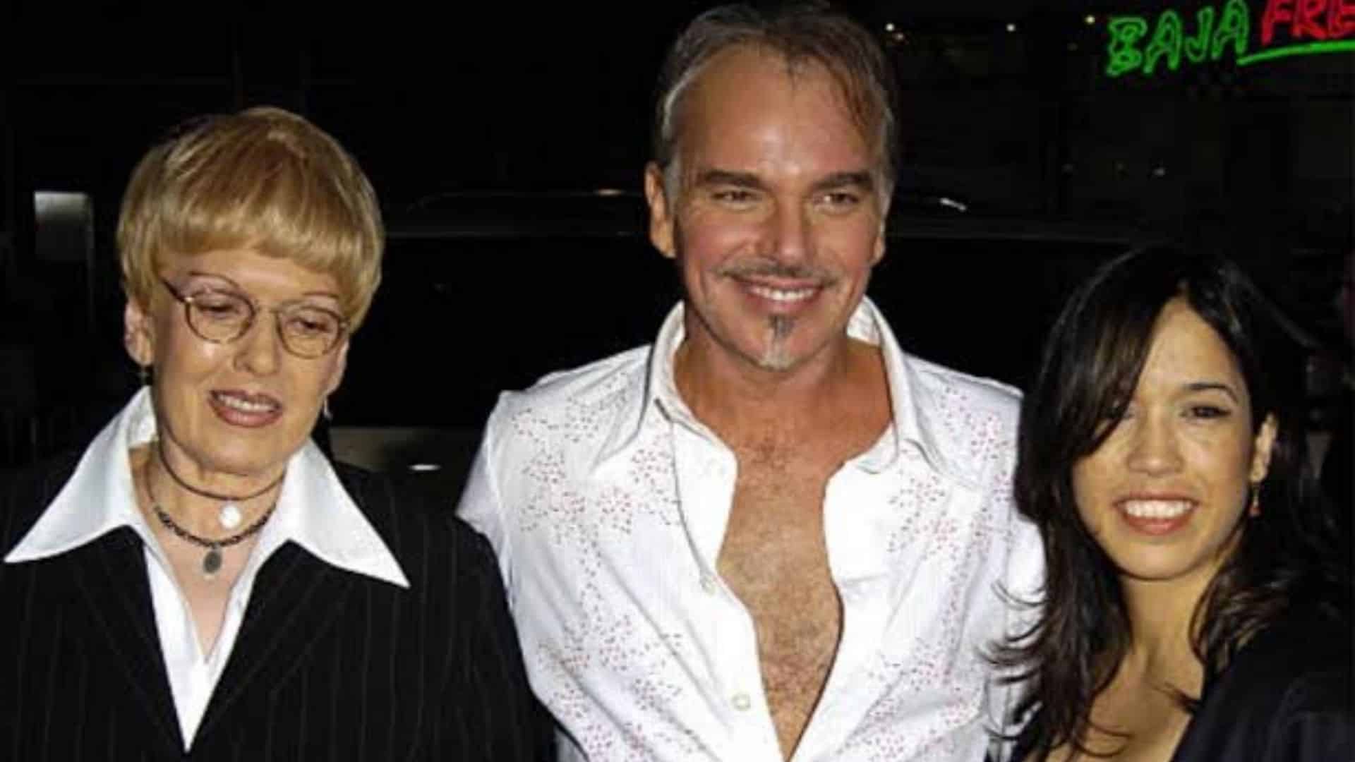 Billy Bob Thornton with family members during an early life moment