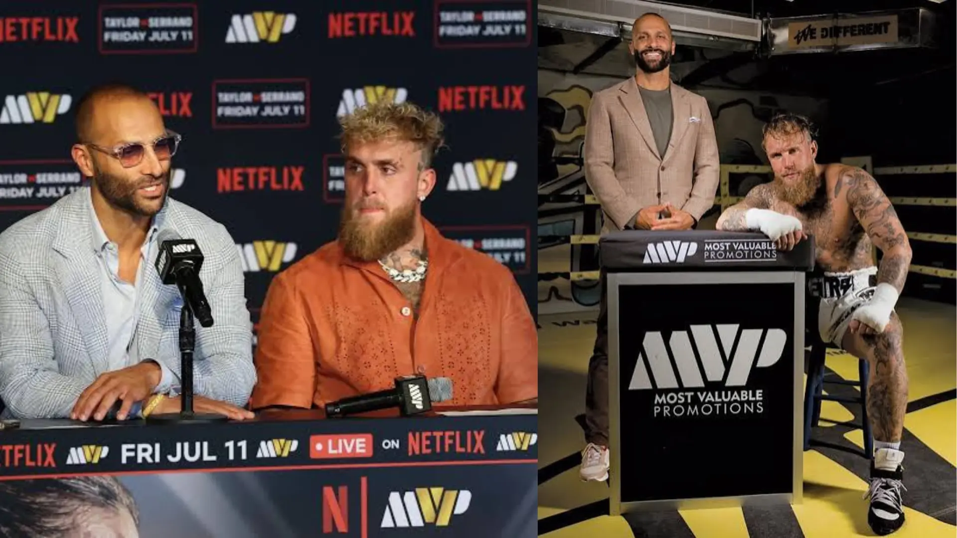 Jake Paul co-founded Most Valuable Promotions with Nakisa Bidarian to promote boxing events and fighters.