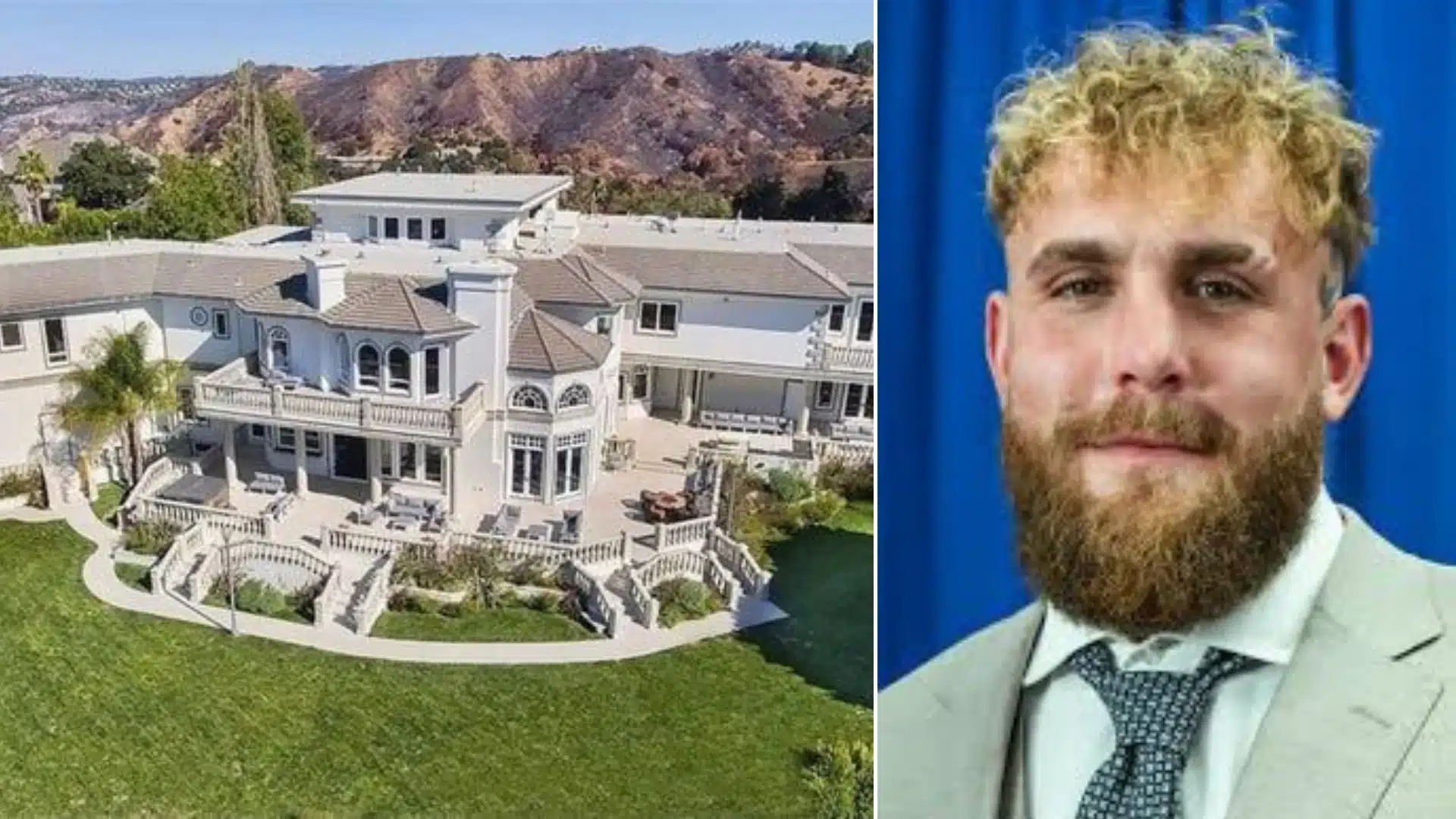 Jake Paul’s Calabasas mansion and luxury lifestyle reflecting his real estate investments and wealth.