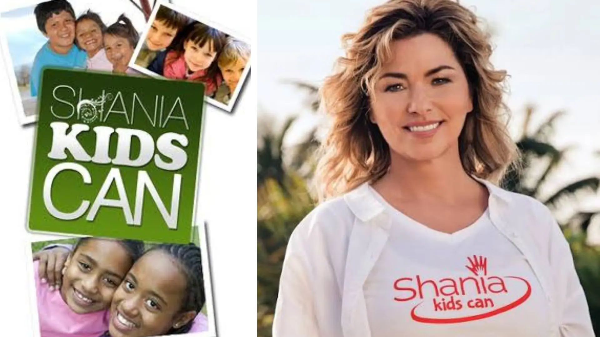 Twain supporting charity work and youth programs through her foundation initiatives.