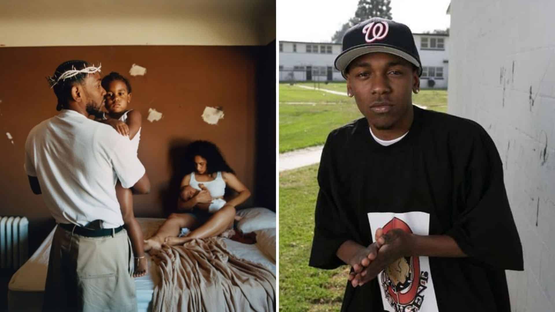 Kendrick Lamar childhood and early life photos showing his family background and early years.