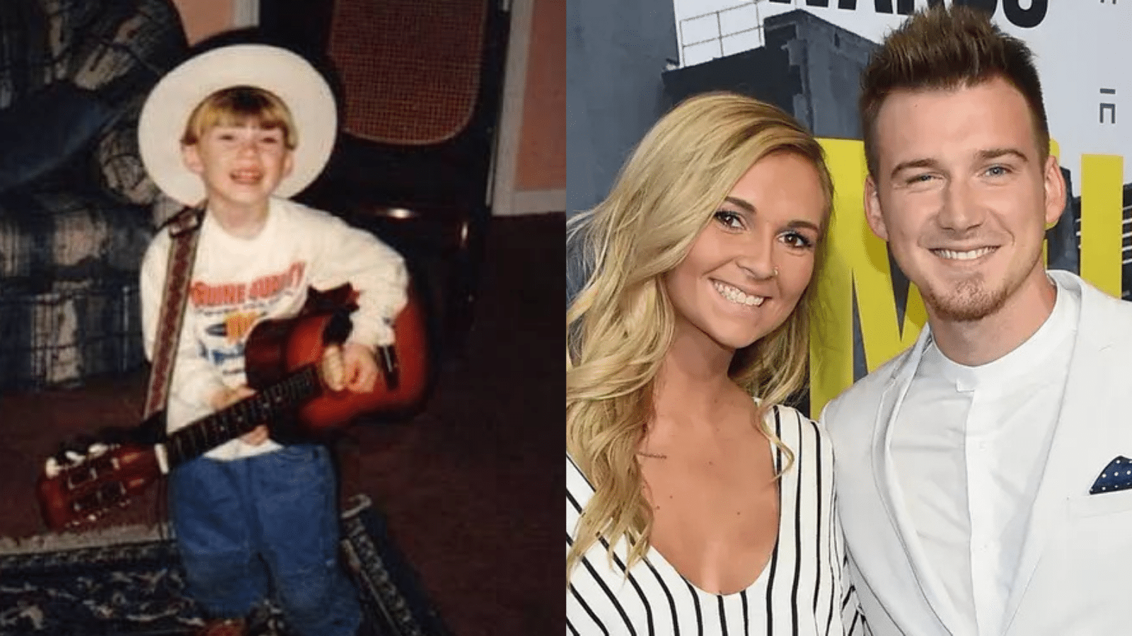 young morgan wallen and him with kt smith his ex girlfriend before breaking up
