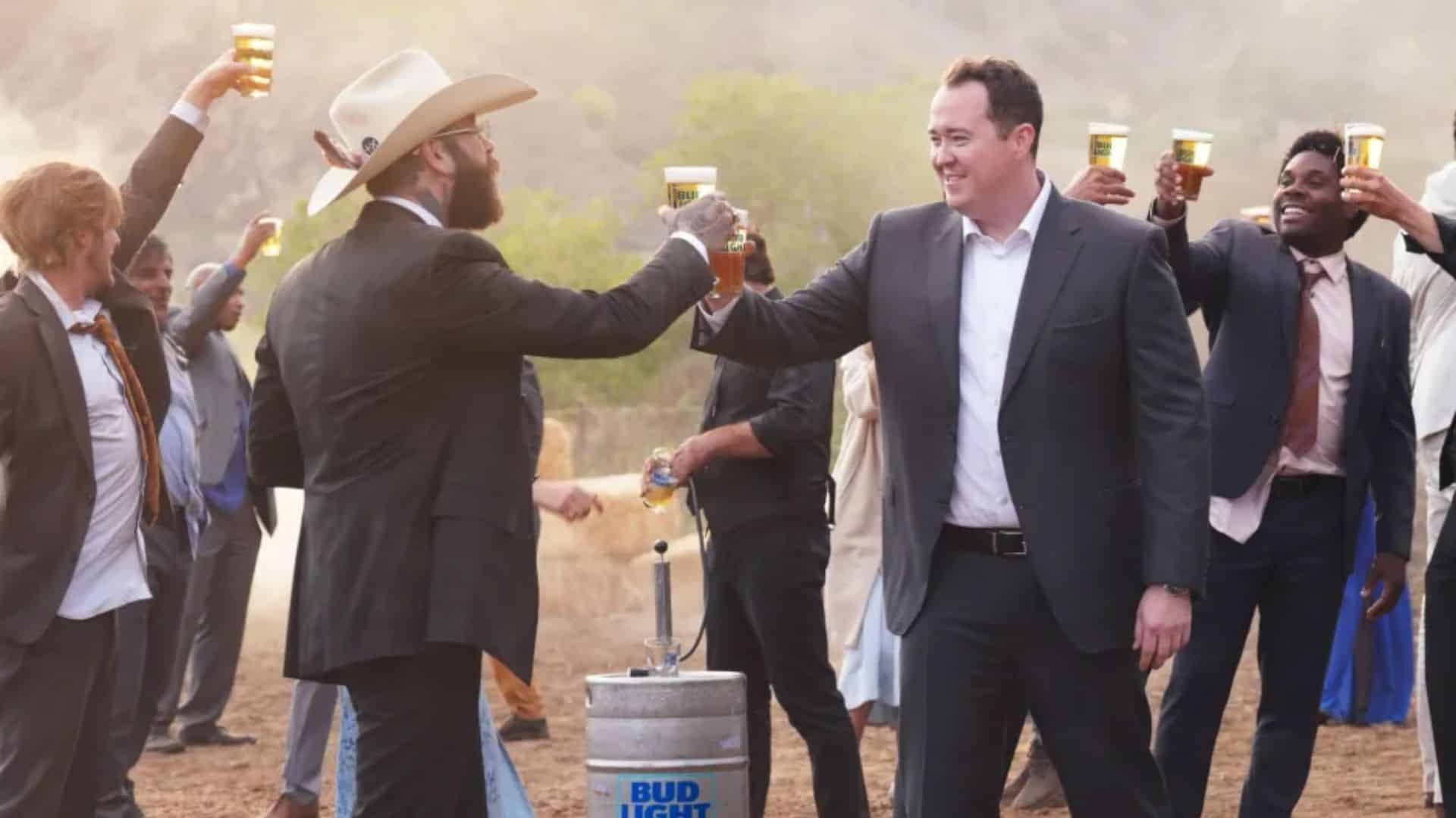 Shane Gillis featured in a brand endorsement event with a Bud Light promotion