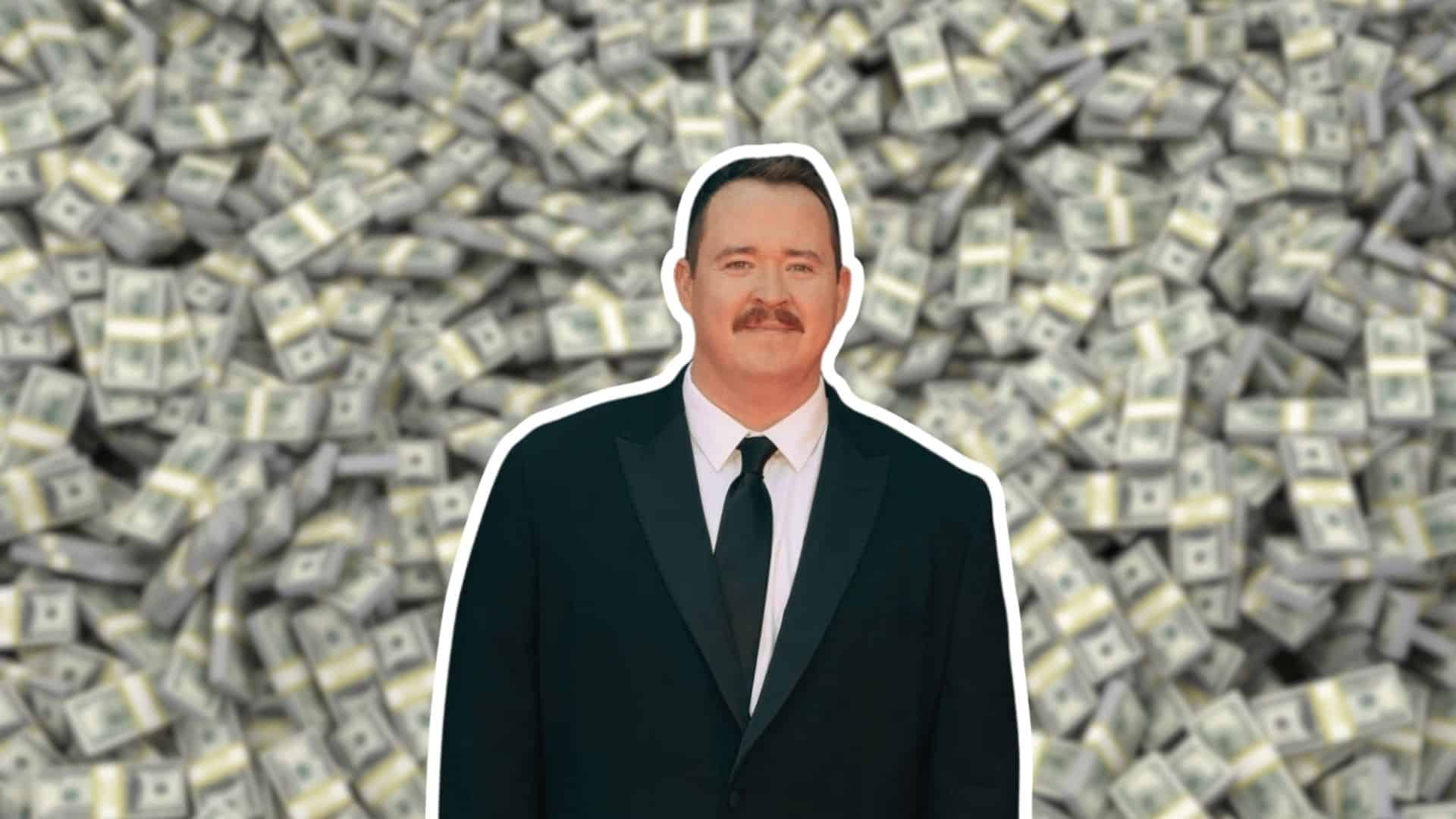 Shane Gillis net worth featured image showing comedian with money background