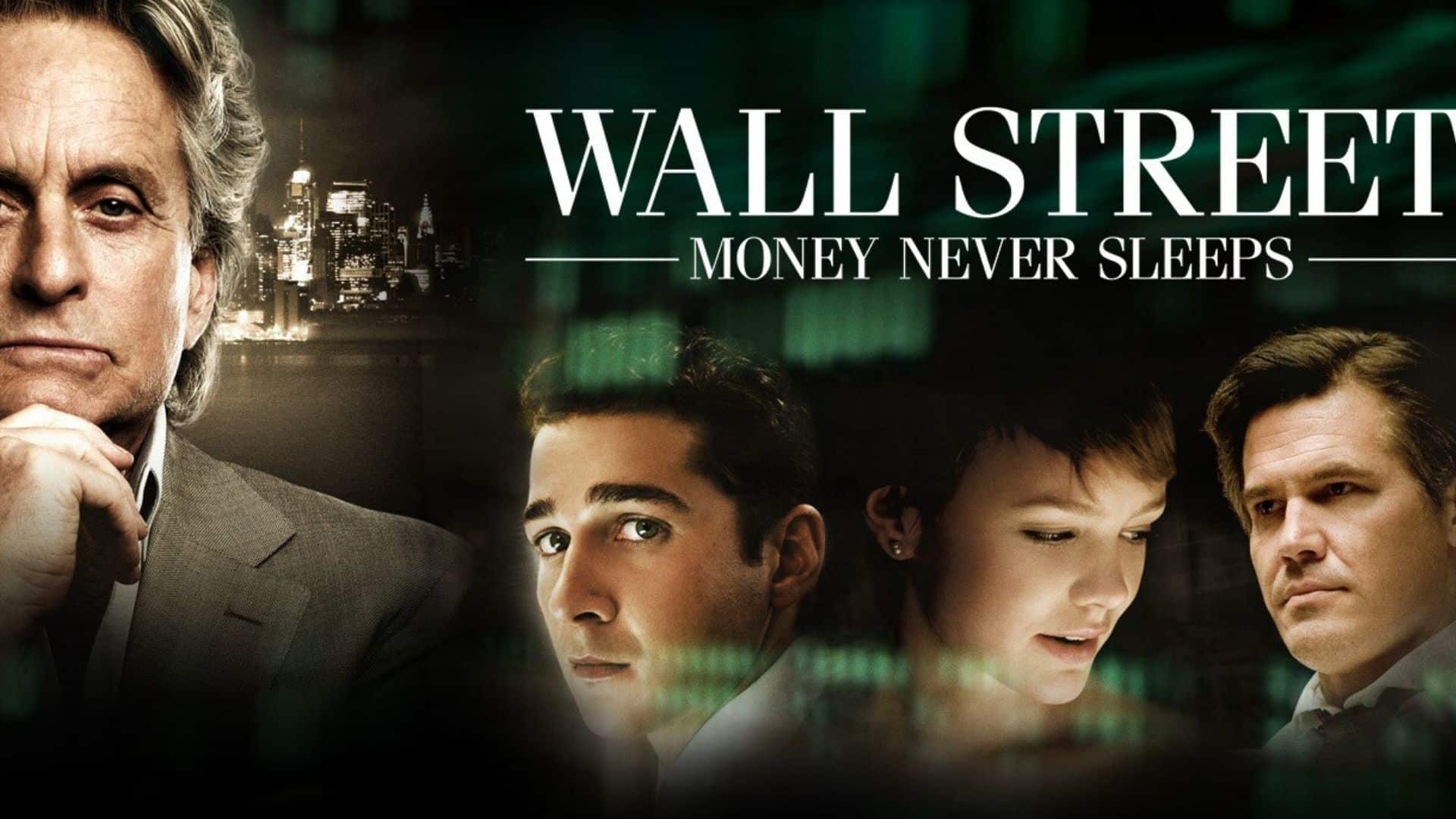 Shia LaBeouf in Wall Street Money Never Sleeps with Michael Douglas